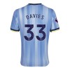 Maglia ufficiale Tottenham Hotspur Davies 33 Trasferta 2024-25 per Uomo